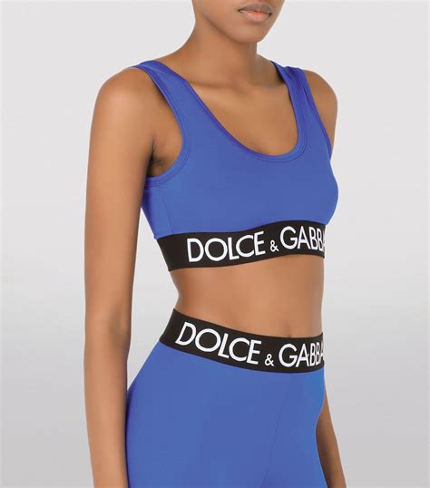 dolce and gabbana sports bra